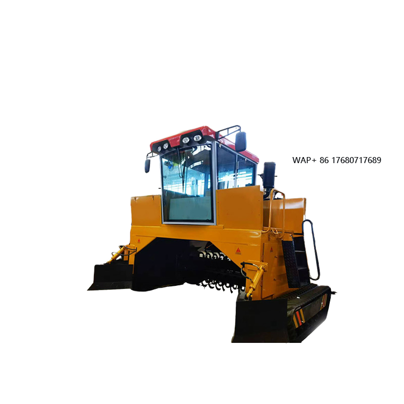 Compost Turner Machine - آلة تيرنر نفايات السماد المتنقلة للزراعة