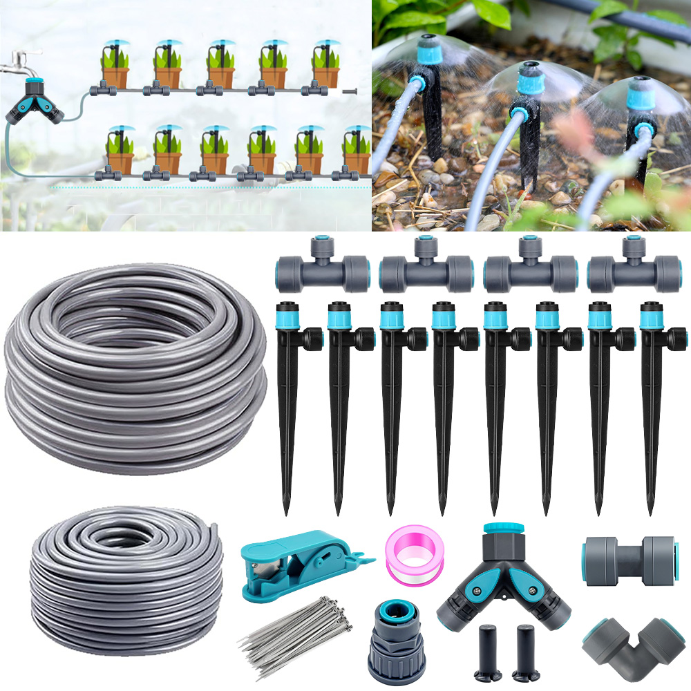 Irrigation Drip Tape - نظام سقي حديقة الفوار 3/8 بوصة