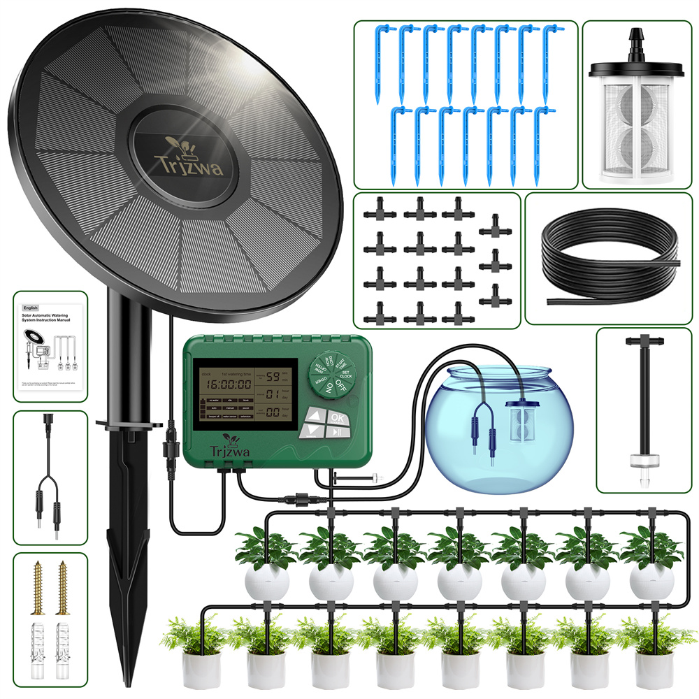 Irrigation Drip Tape - نظام ري بالتنقيط يعمل بالطاقة الشمسية