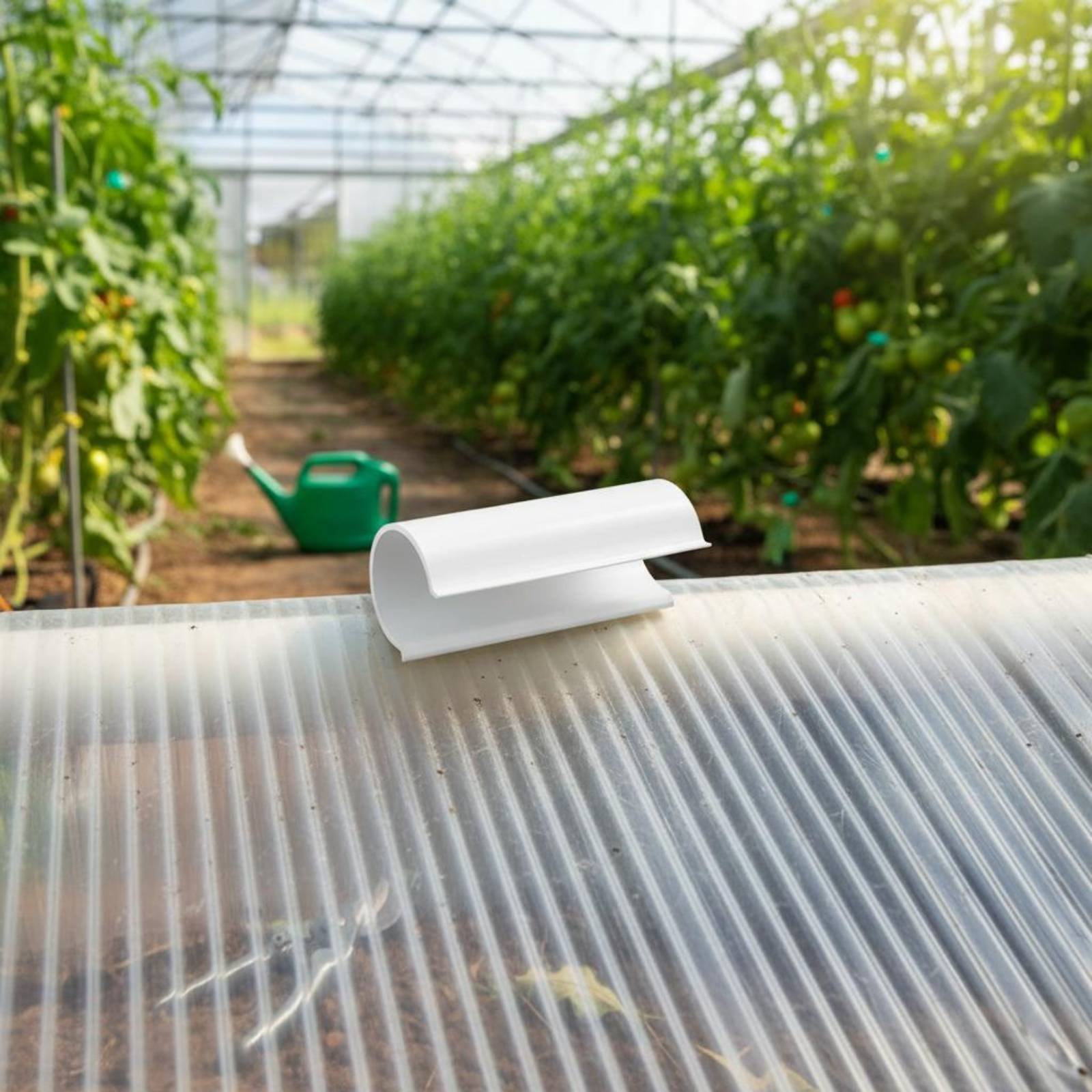 Greenhouse Plastic Film - 32 قطعة مشبك للبيوت الزجاجية مقاس