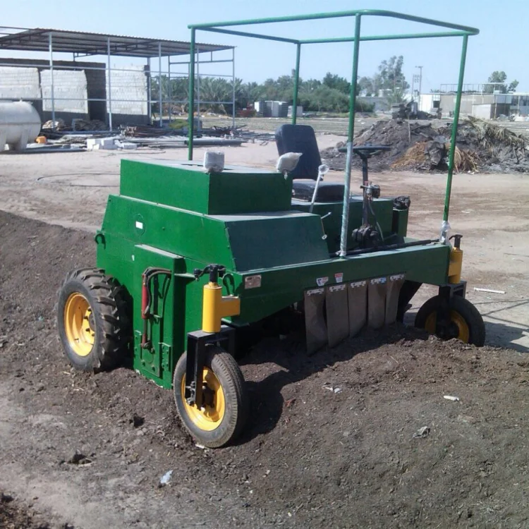 الأسمدة المتنقلة ذات العجلات آ - مراجعة Compost Turner Machine وسعره