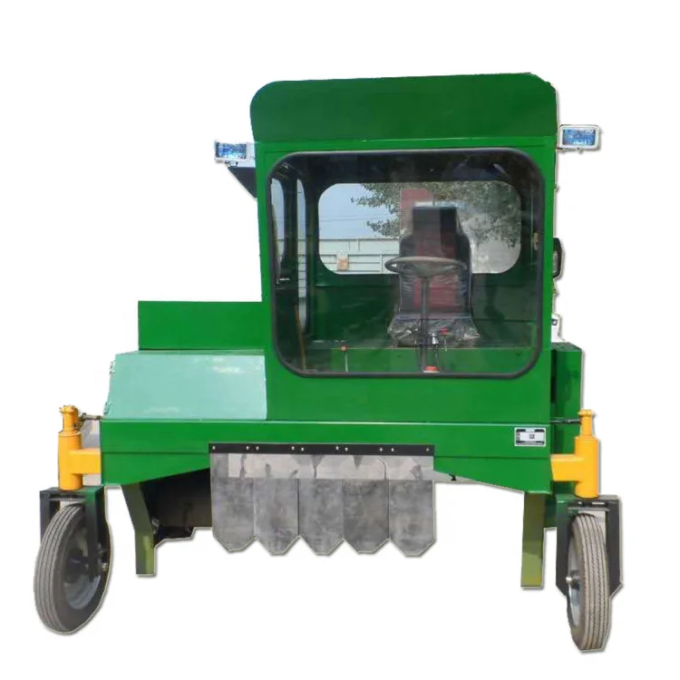 الأسمدة المتنقلة ذات العجلات آ - مراجعة Compost Turner Machine وسعره