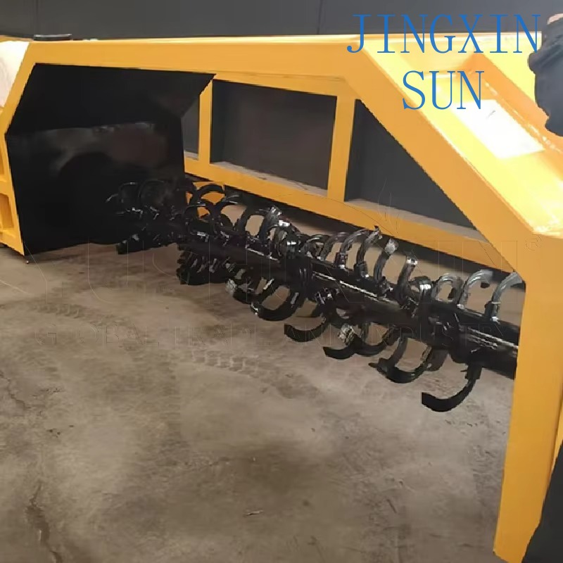 جرار سحب السماد تيرنر المعدات  - مراجعة Compost Turner Machine وسعره
