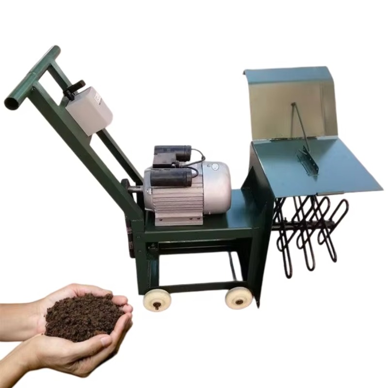 آلة تقليب وخلط تربة الفطر الصا - مراجعة Compost Turner Machine وسعره