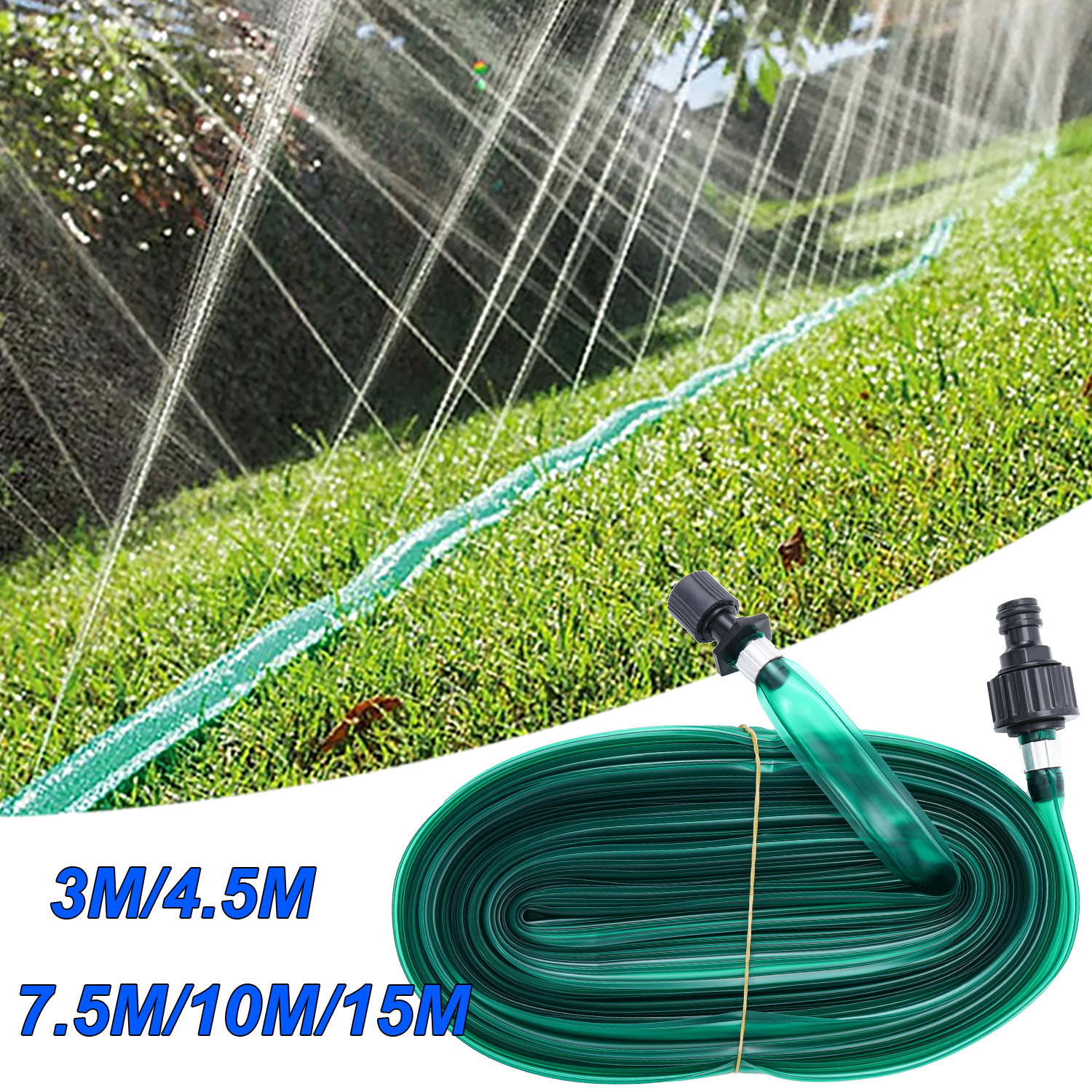 3/4.5/7.5/10/15 متر خرطوم نقع  - مراجعة Irrigation Drip Tape وسعره