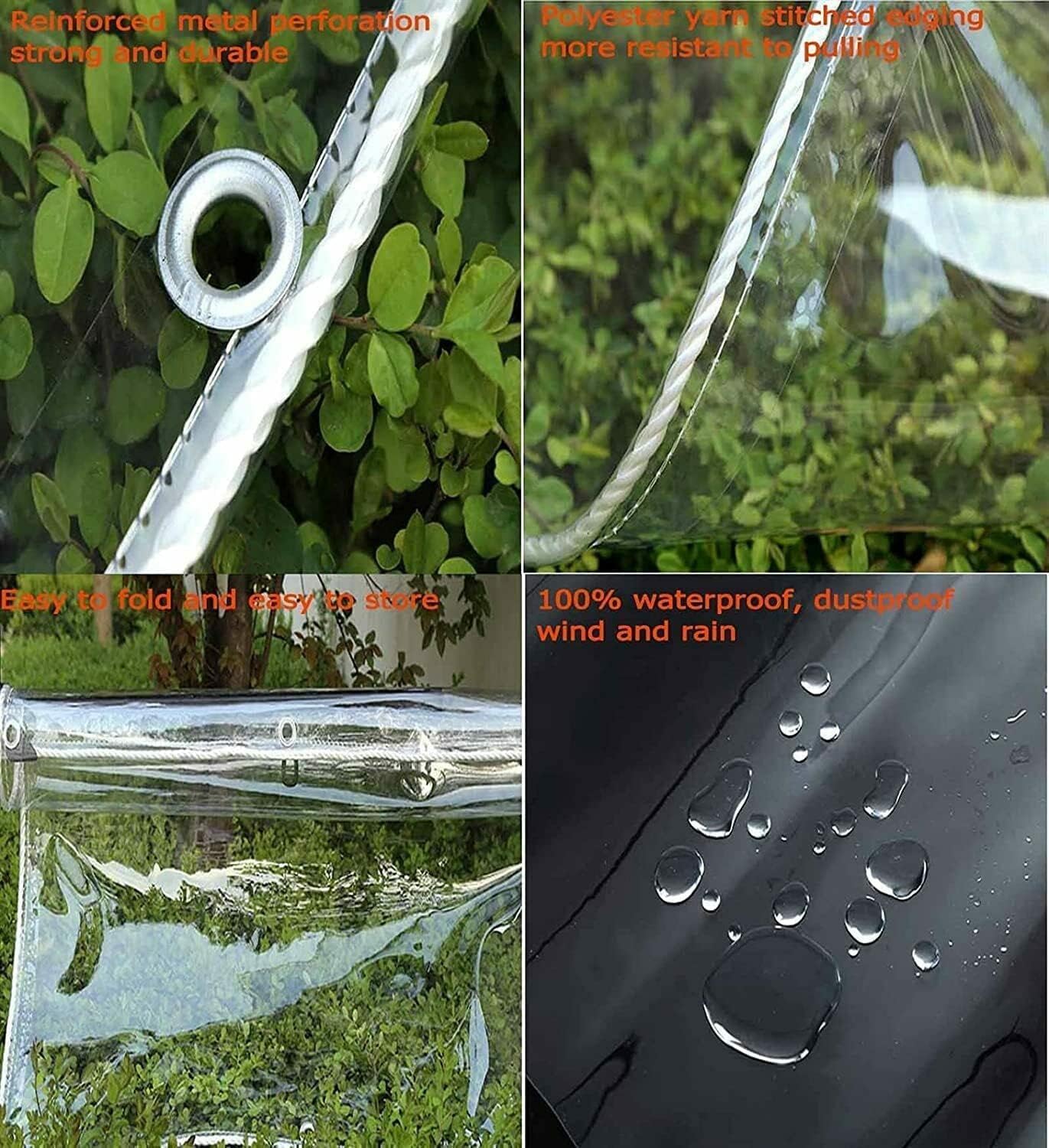 البلاستيك المشمع مع الثقوب لأث - مراجعة Greenhouse Plastic Film وسعره