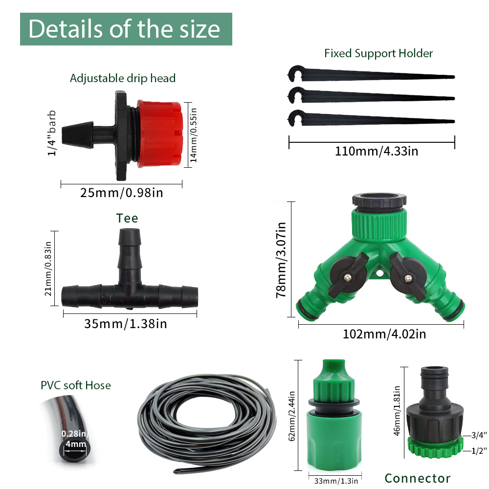 مجموعات الري بالتنقيط الأوتوما - مراجعة Irrigation Drip Tape وسعره