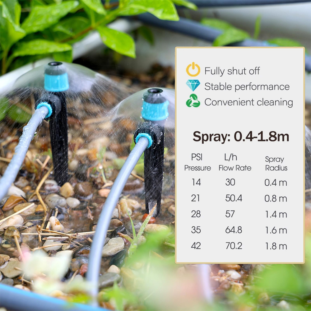 نظام سقي حديقة الفوار 3/8 بوصة - مراجعة Irrigation Drip Tape وسعره