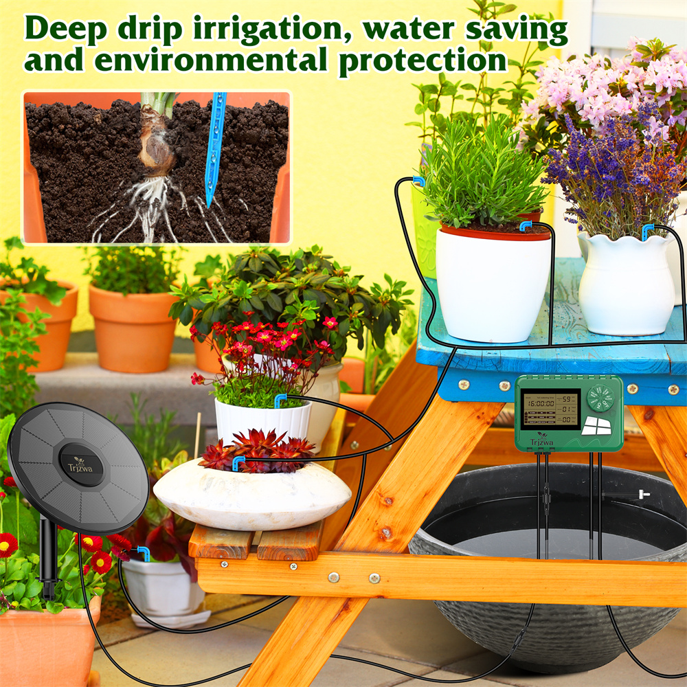 نظام ري بالتنقيط يعمل بالطاقة  - مراجعة Irrigation Drip Tape وسعره