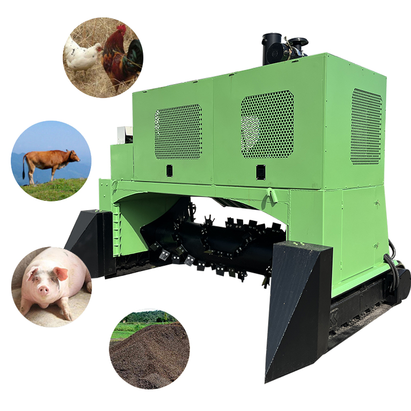 آلة تقليب السماد الزراعية الأو - مراجعة Compost Turner Machine وسعره