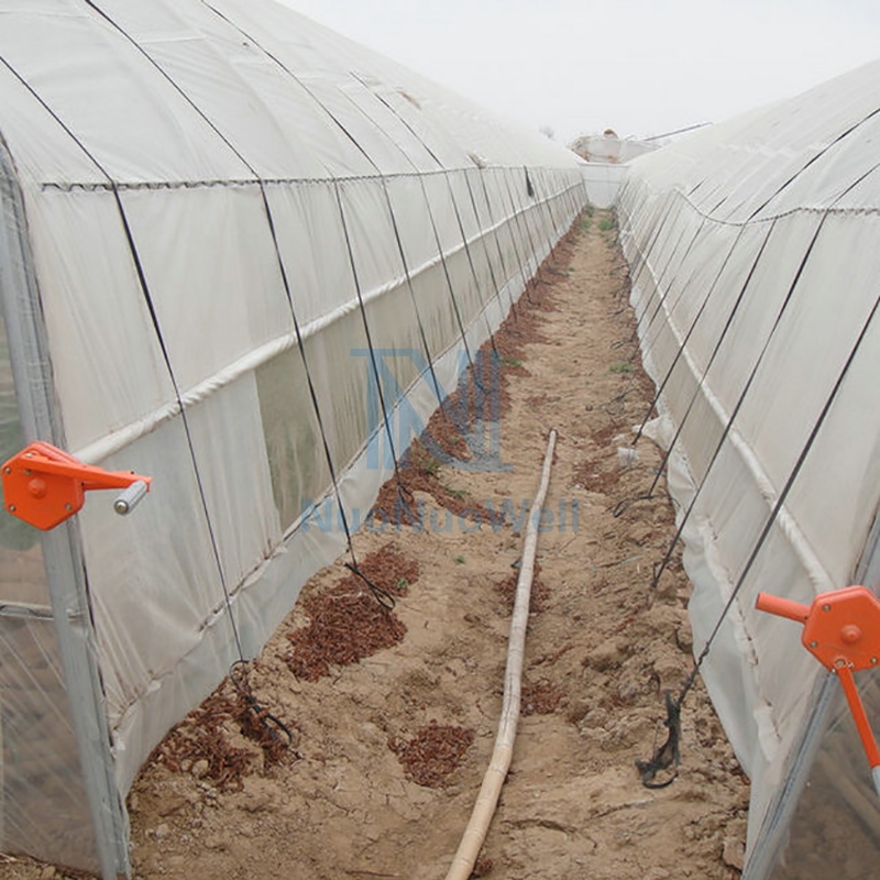 أداة تهوية الدفيئة مع كرنك يدو - مراجعة Greenhouse Plastic Film وسعره