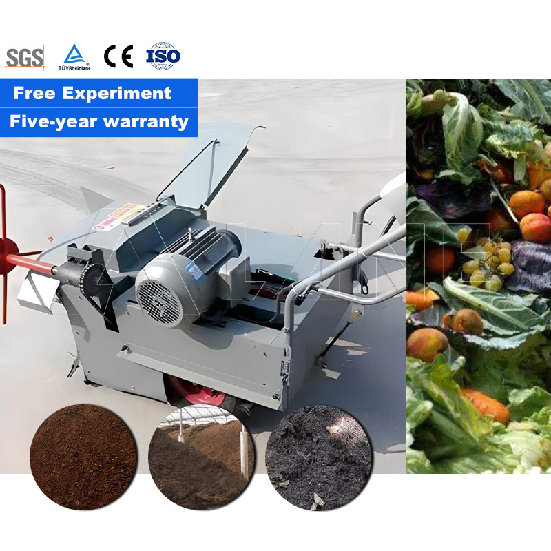 آلة تقليب السماد ذاتية الدفع م - مراجعة Compost Turner Machine وسعره