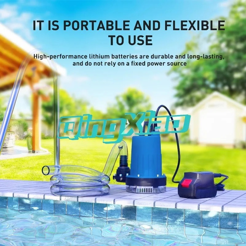 مضخة مياه تعمل ببطارية الليثيو - مراجعة Farming Pump For Agriculture وسعره