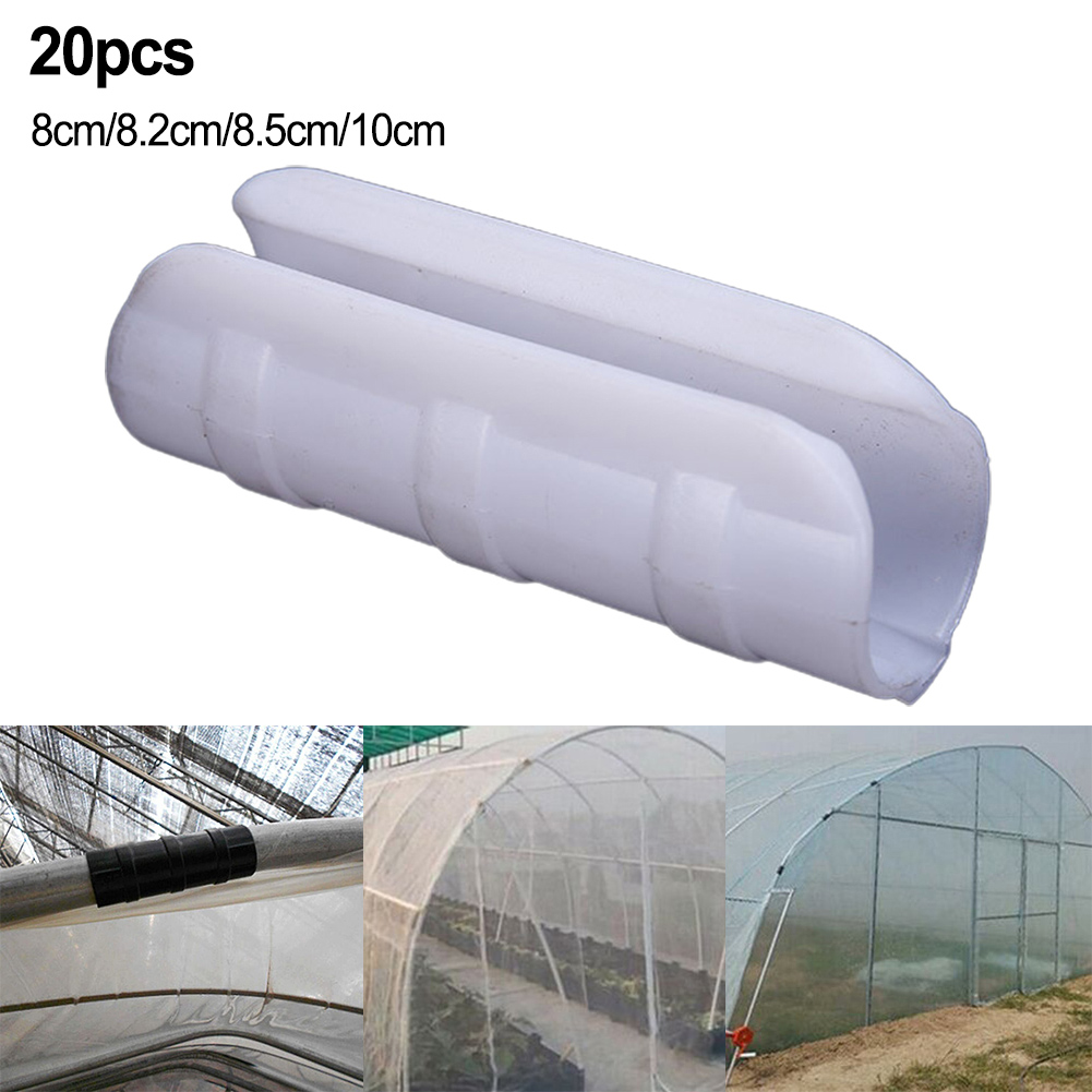 20 قطعة إطار الدفيئة فيلم مشبك - مراجعة Greenhouse Plastic Film وسعره
