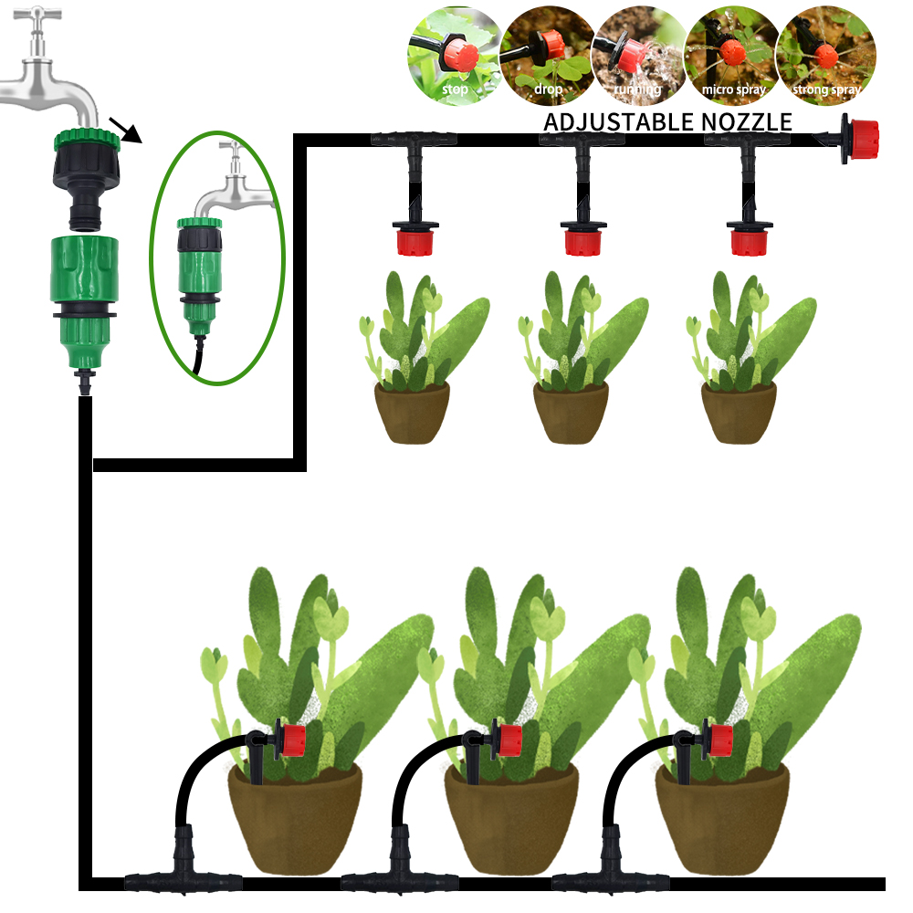 نظام الري بالتنقيط الصغير المح - مراجعة Irrigation Drip Tape وسعره